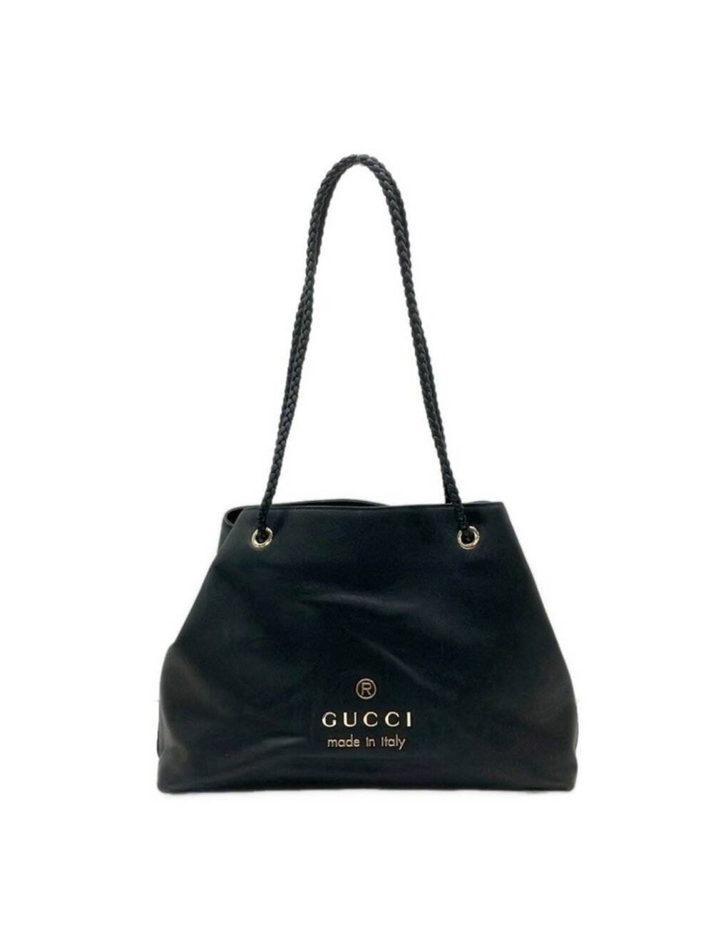 Gucci Tote Black Leather